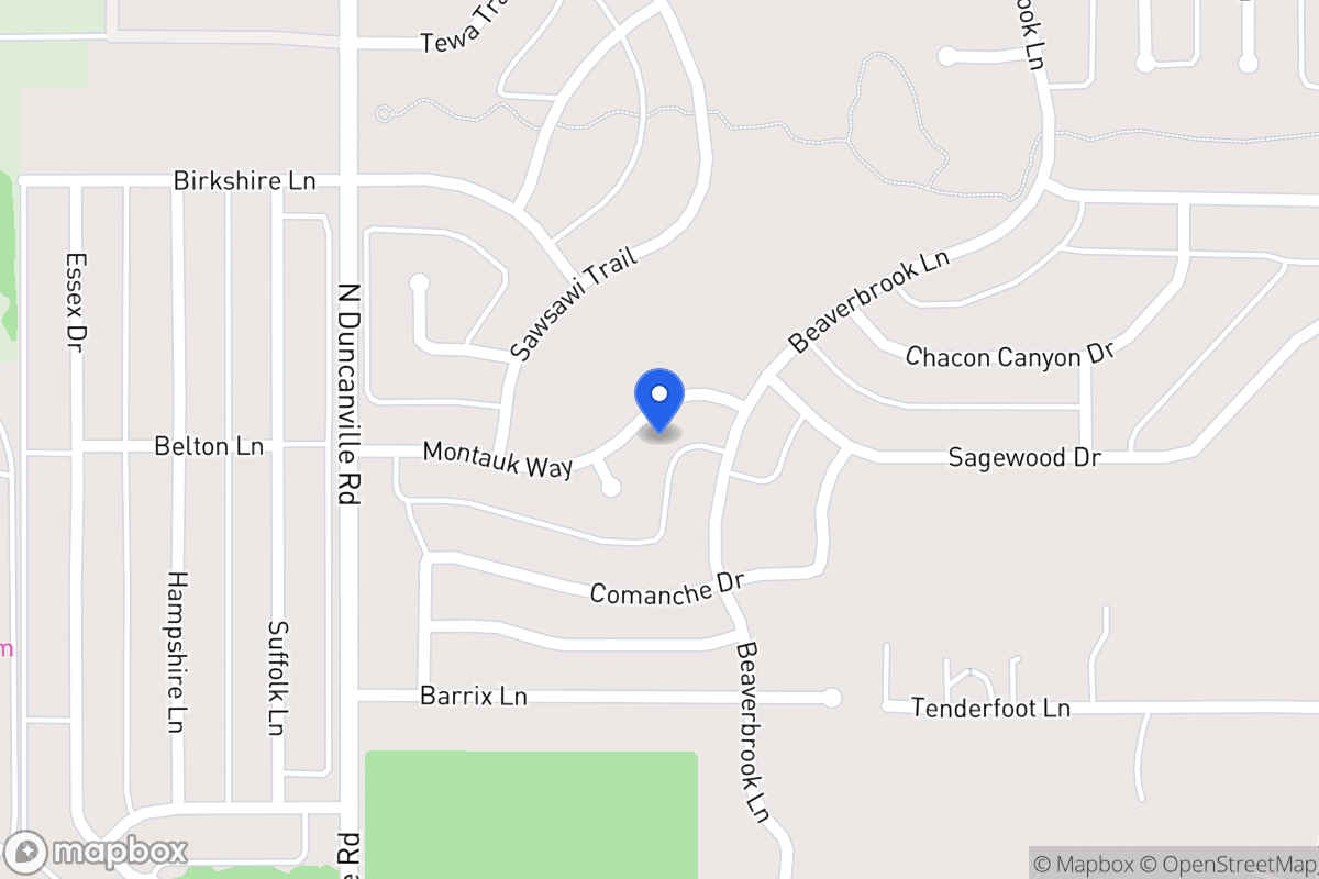 Map of 1808 Montauk Way