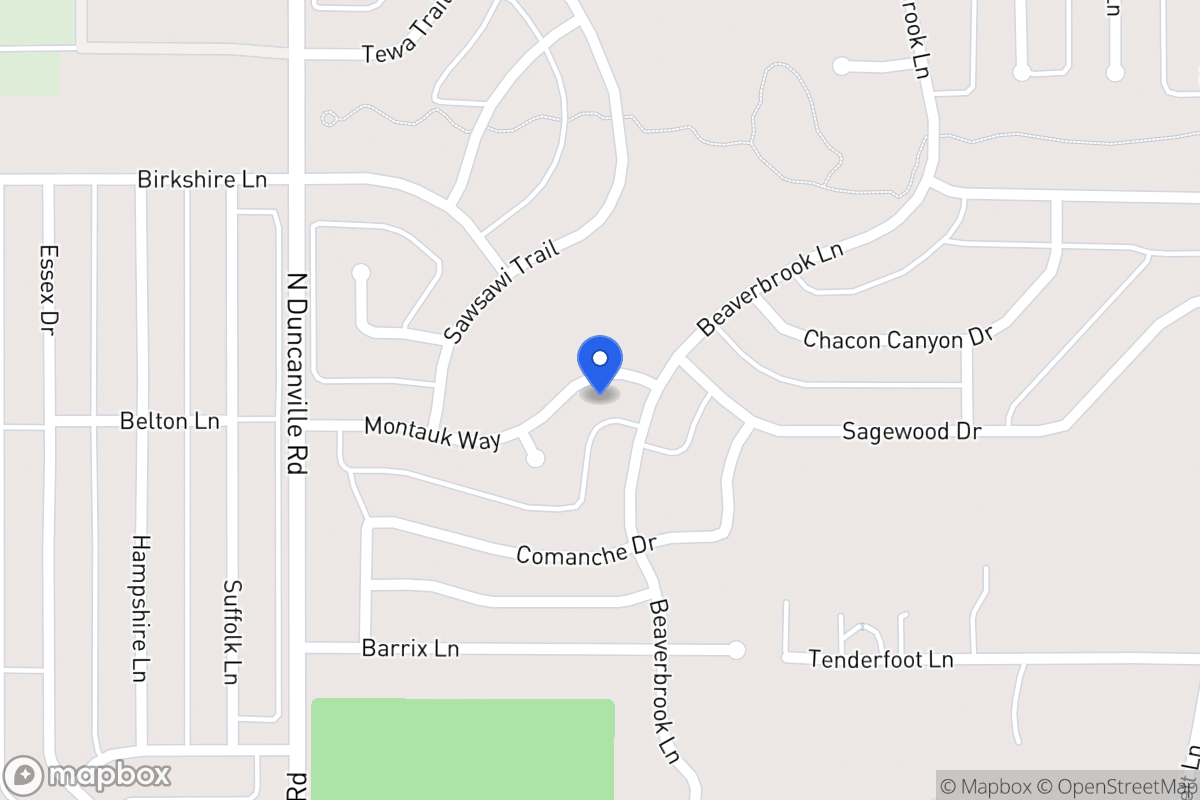 Map of 1804 Montauk Way