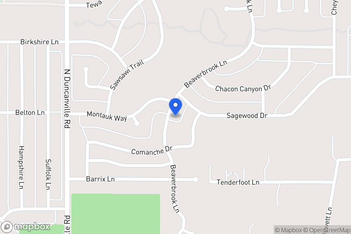 Map of 1034 Beaverbrook Ln