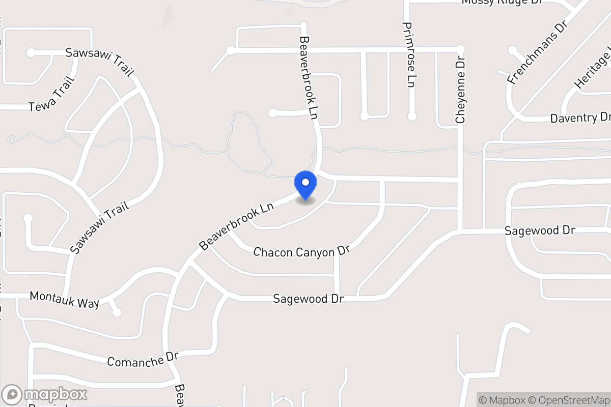 Map of 1146 Beaverbrook Ln
