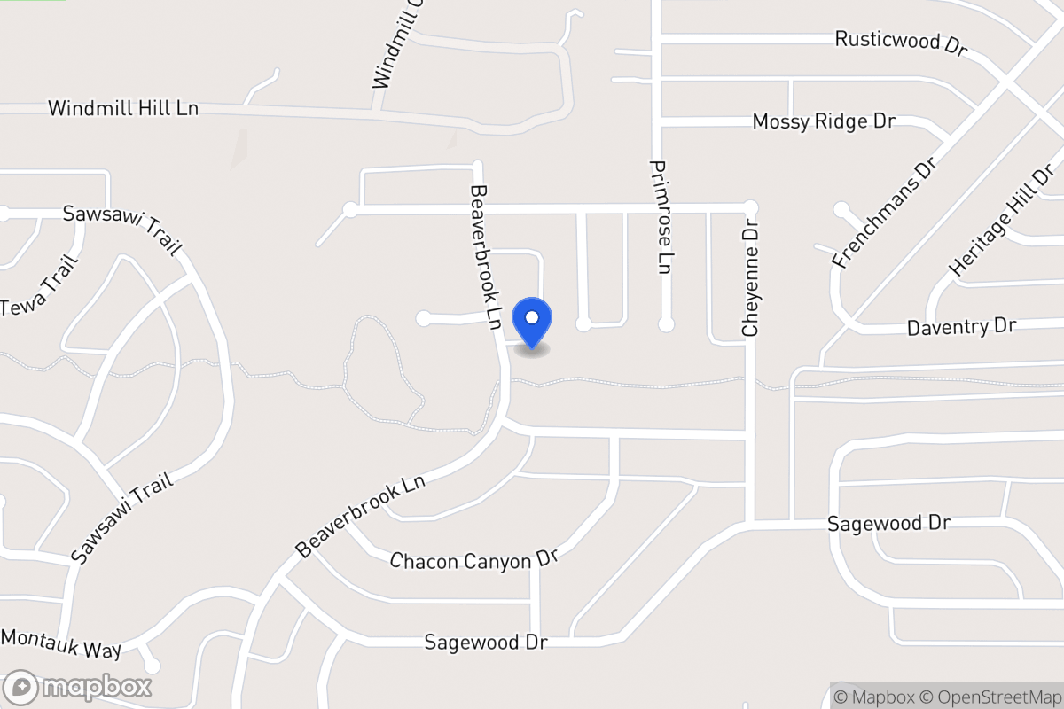 Map of 1204 Beaverbrook Ln