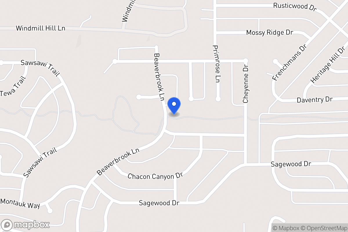 Map of 1200 Beaverbrook Ln