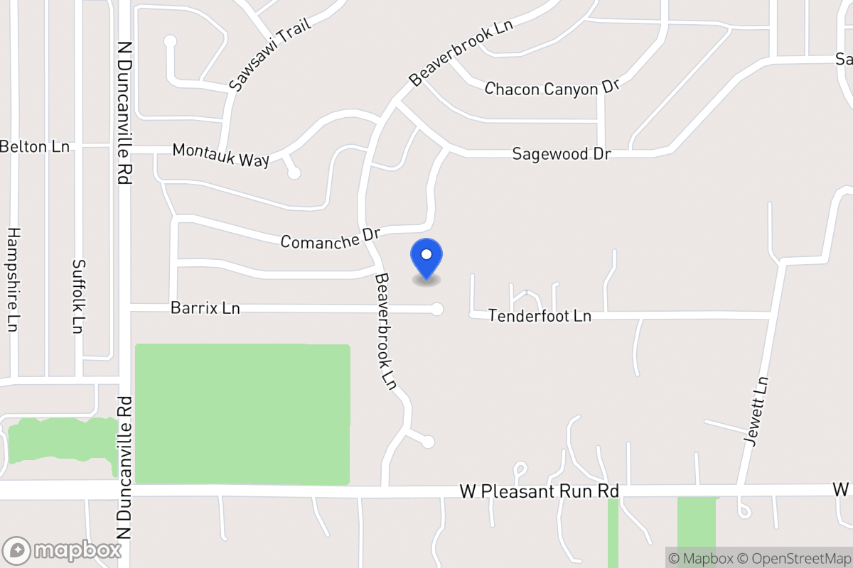 Map of 1809 Barrix Ct