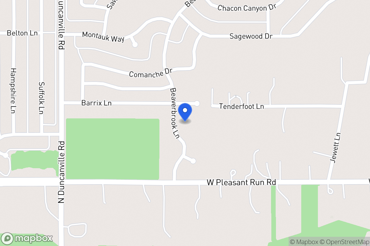 Map of 996 Beaverbrook Ln