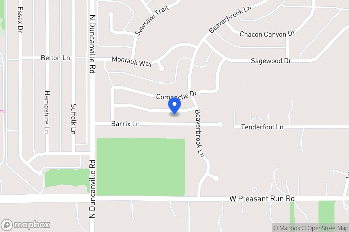 Map of 1937 Barrix Ln