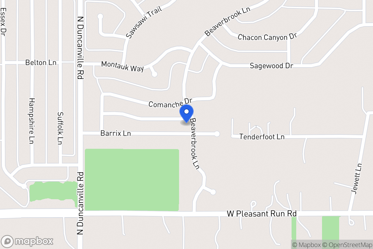 Map of 1945 Barrix Ln