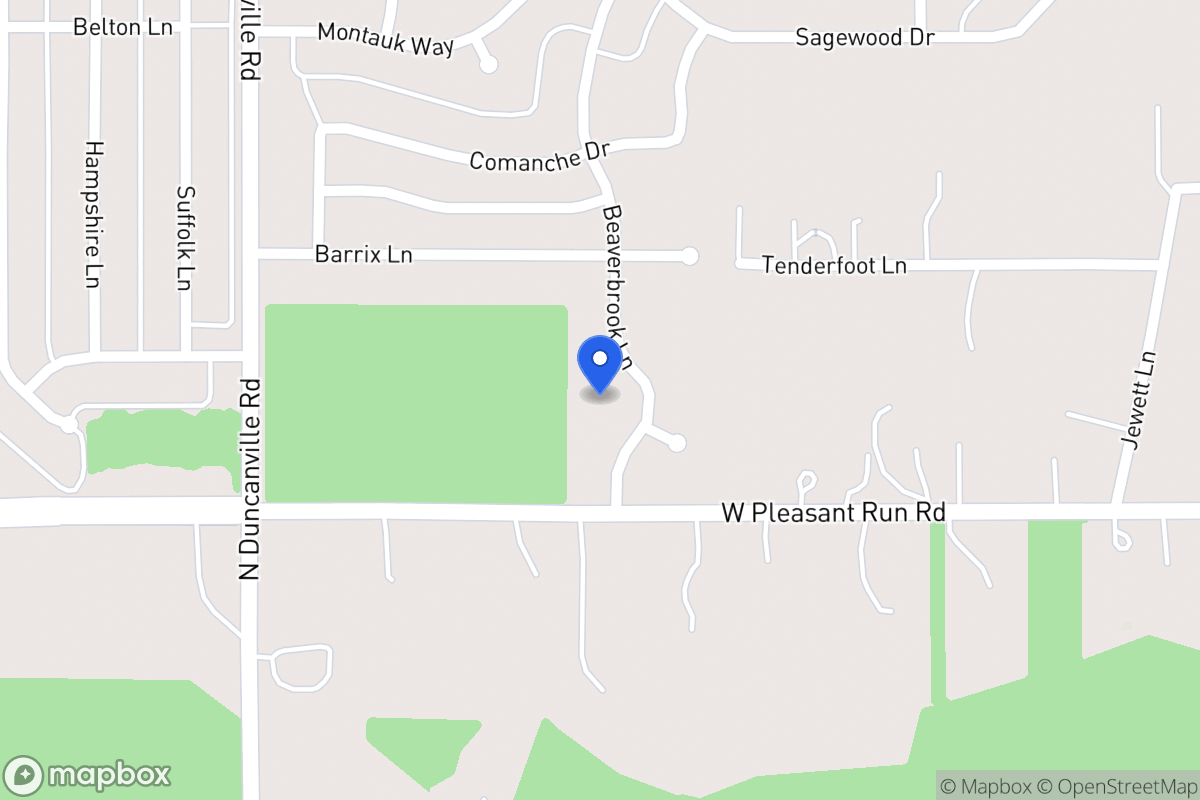 Map of 983 Beaverbrook Ln