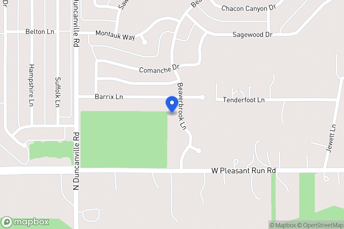 Map of 995 Beaverbrook Ln
