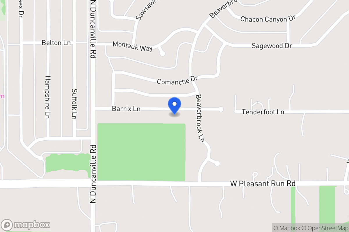 Map of 1932 Barrix Ln
