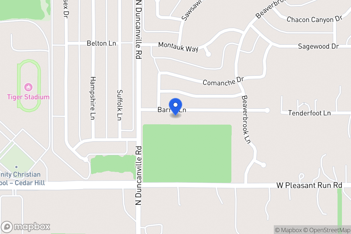 Map of 1912 Barrix Ln