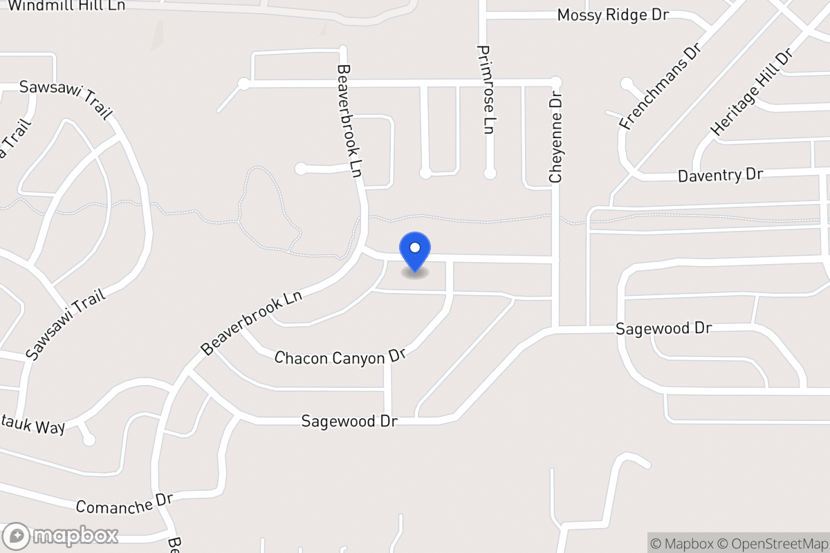 Map of 1620 Strayhorn Dr