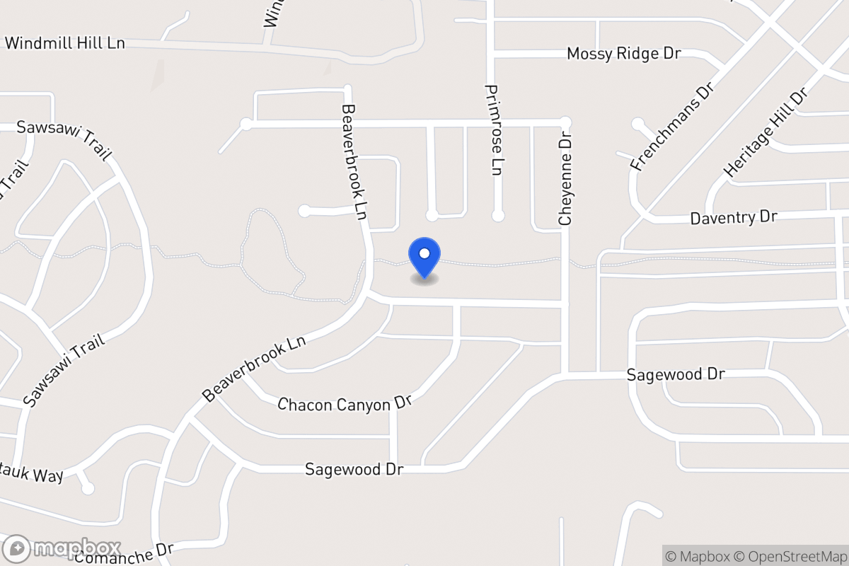 Map of 1625 Strayhorn Dr