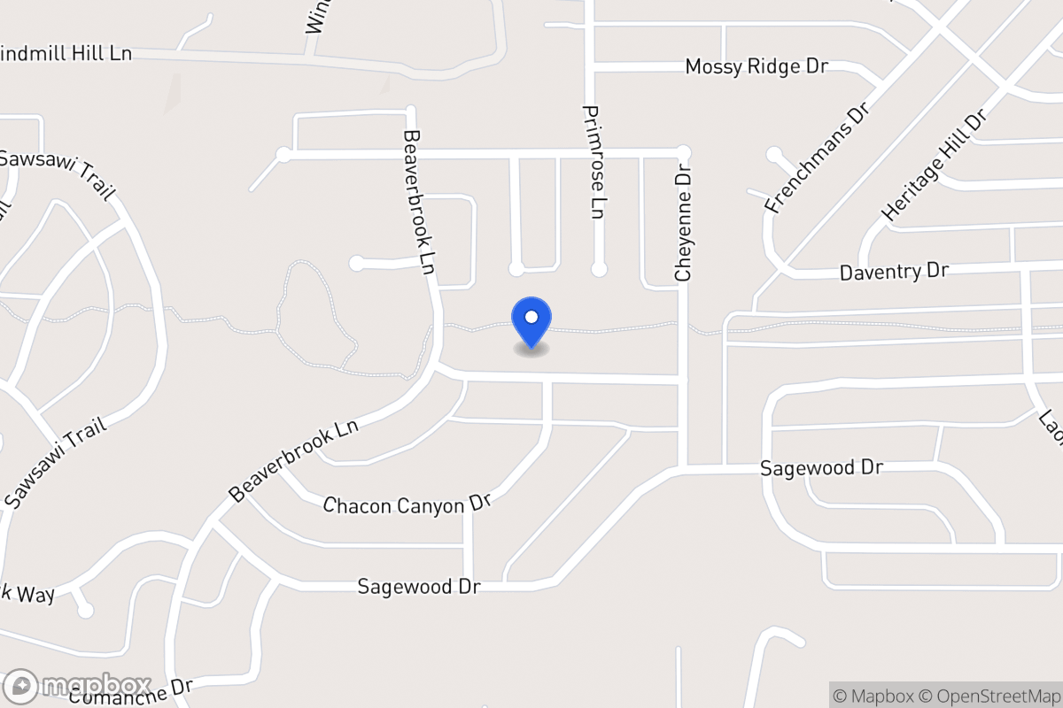 Map of 1621 Strayhorn Dr