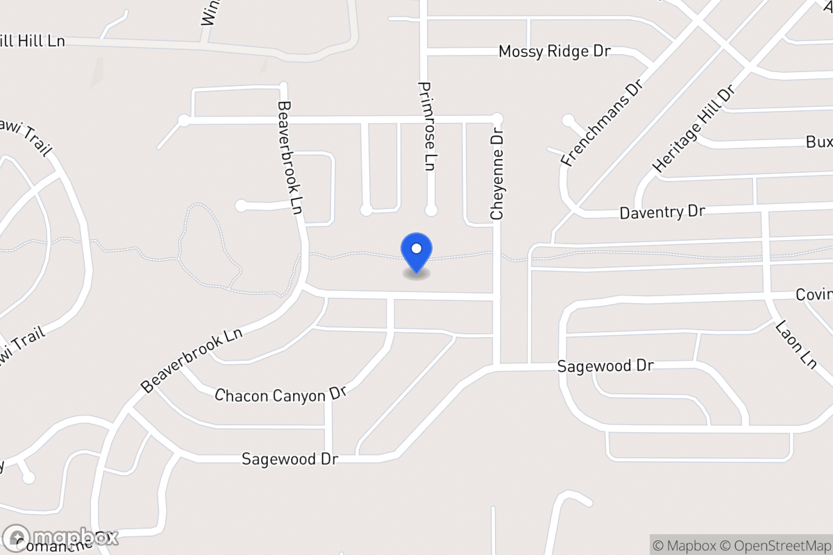 Map of 1613 Strayhorn Dr