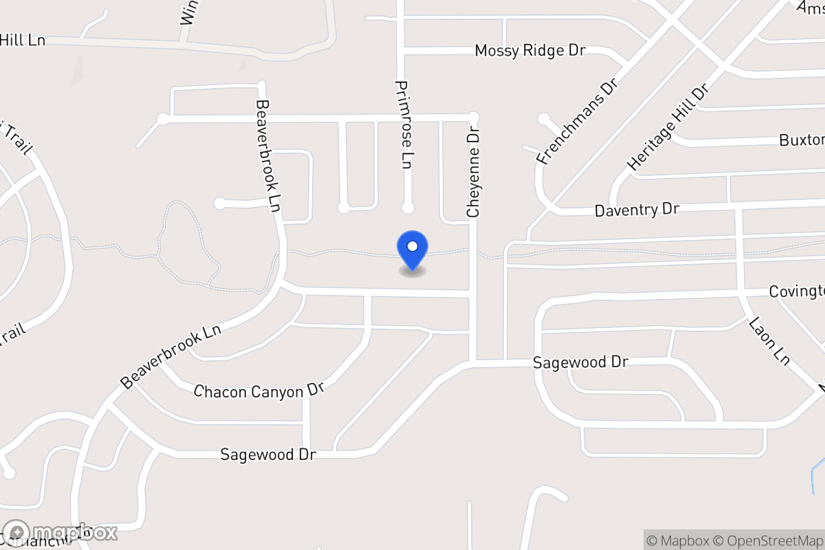 Map of 1609 Strayhorn Dr