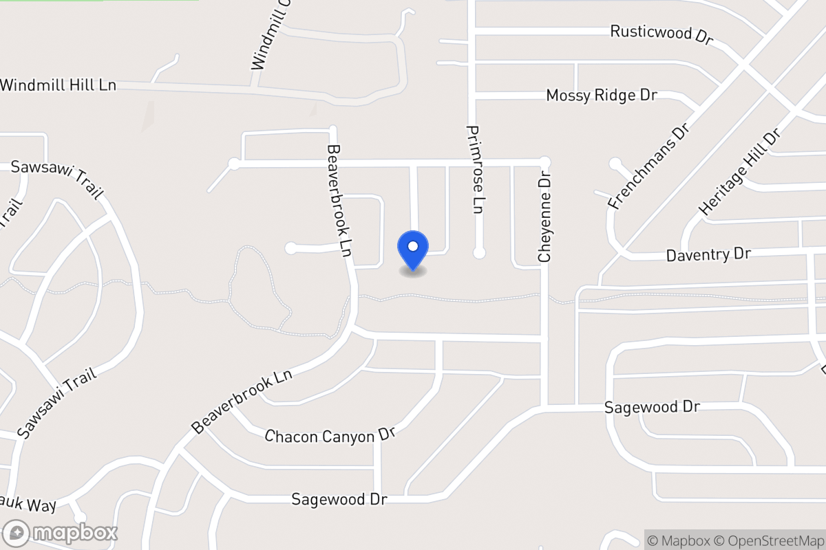 Map of 1200 Turtle Point Ct