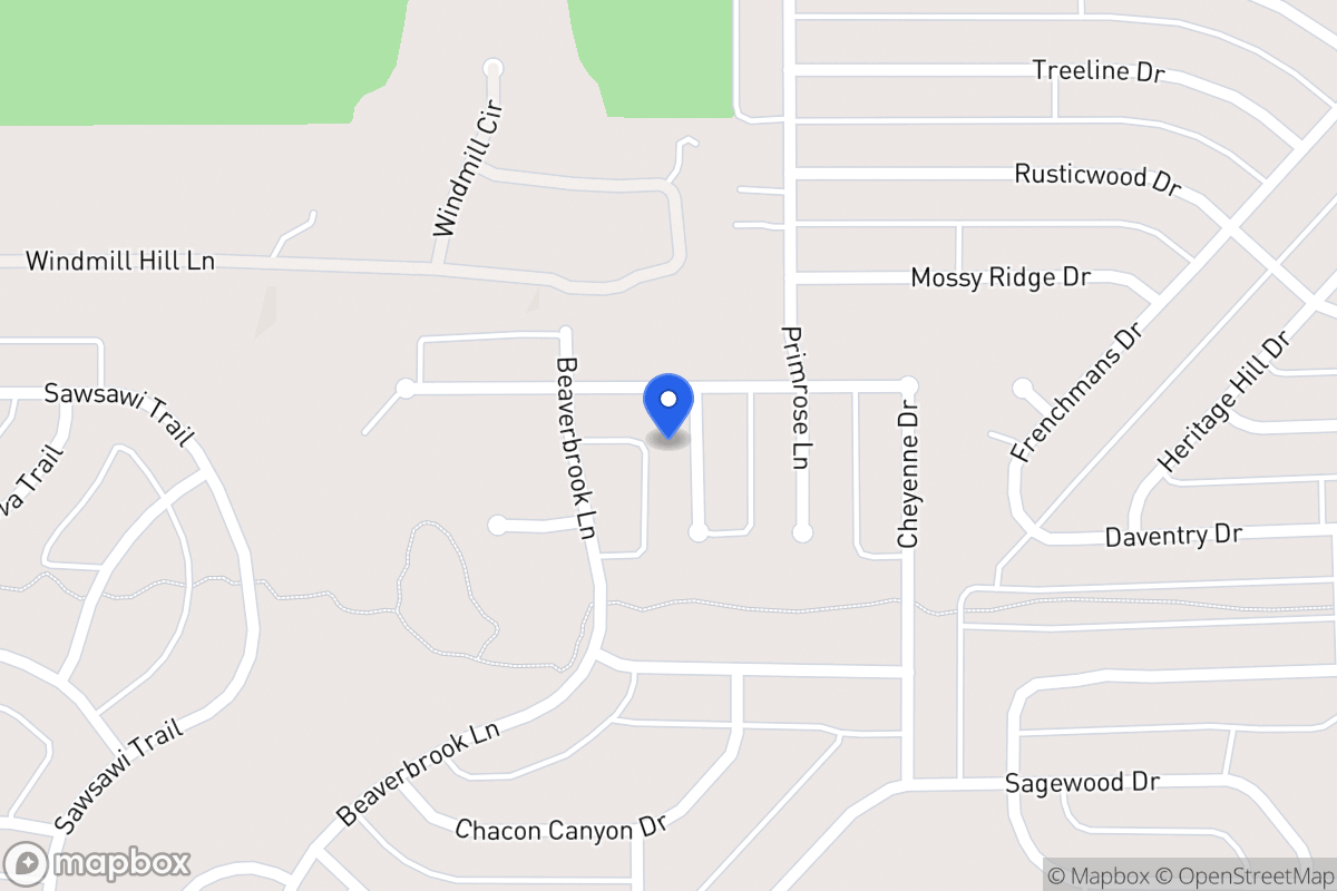 Map of 1217 Turtle Point Ct