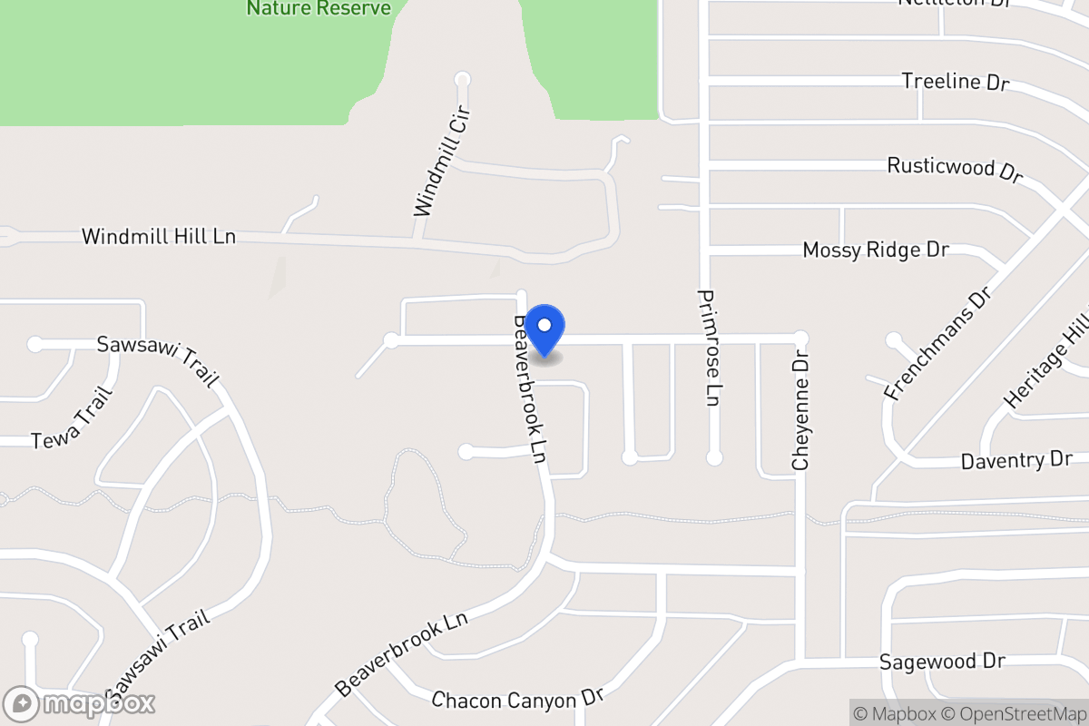 Map of 1636 Turtle Point Dr