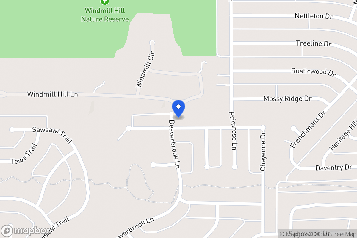 Map of 1637 Turtle Point Dr