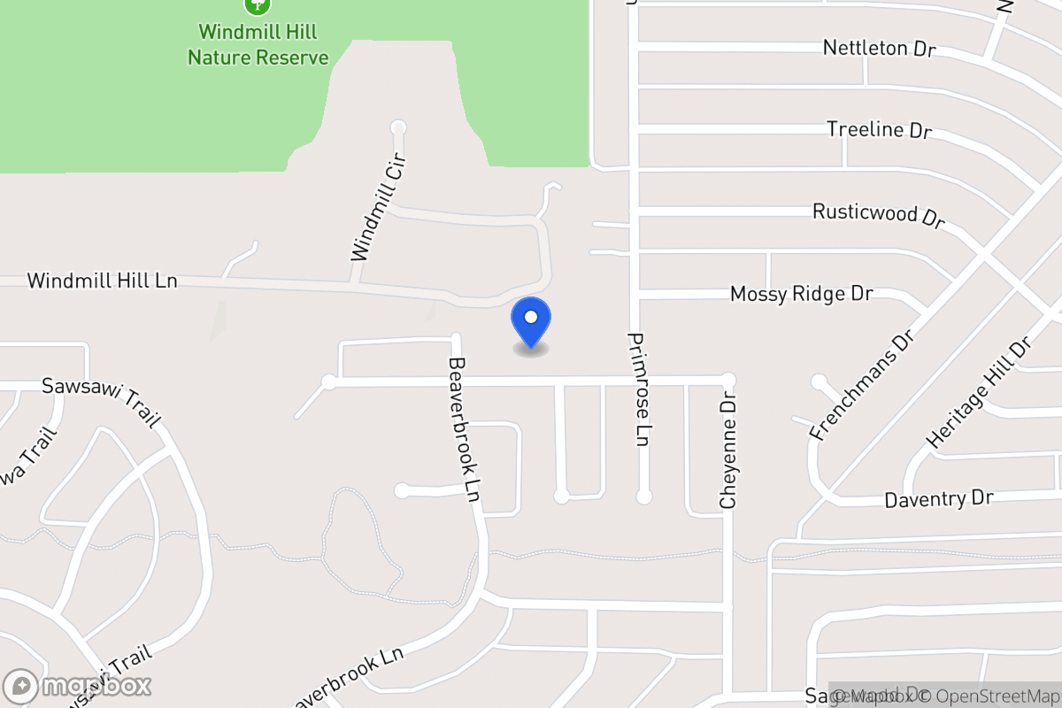Map of 1629 Turtle Point Dr