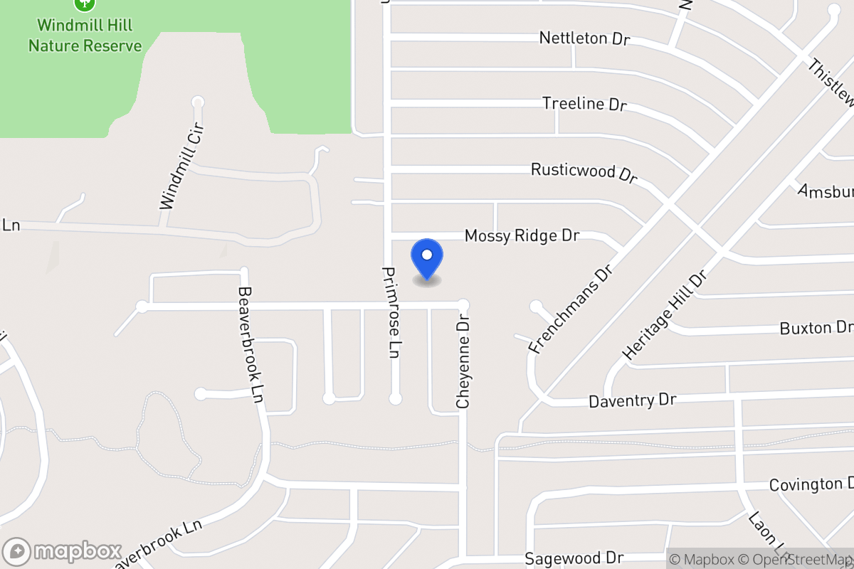 Map of 1609 Turtle Point Dr