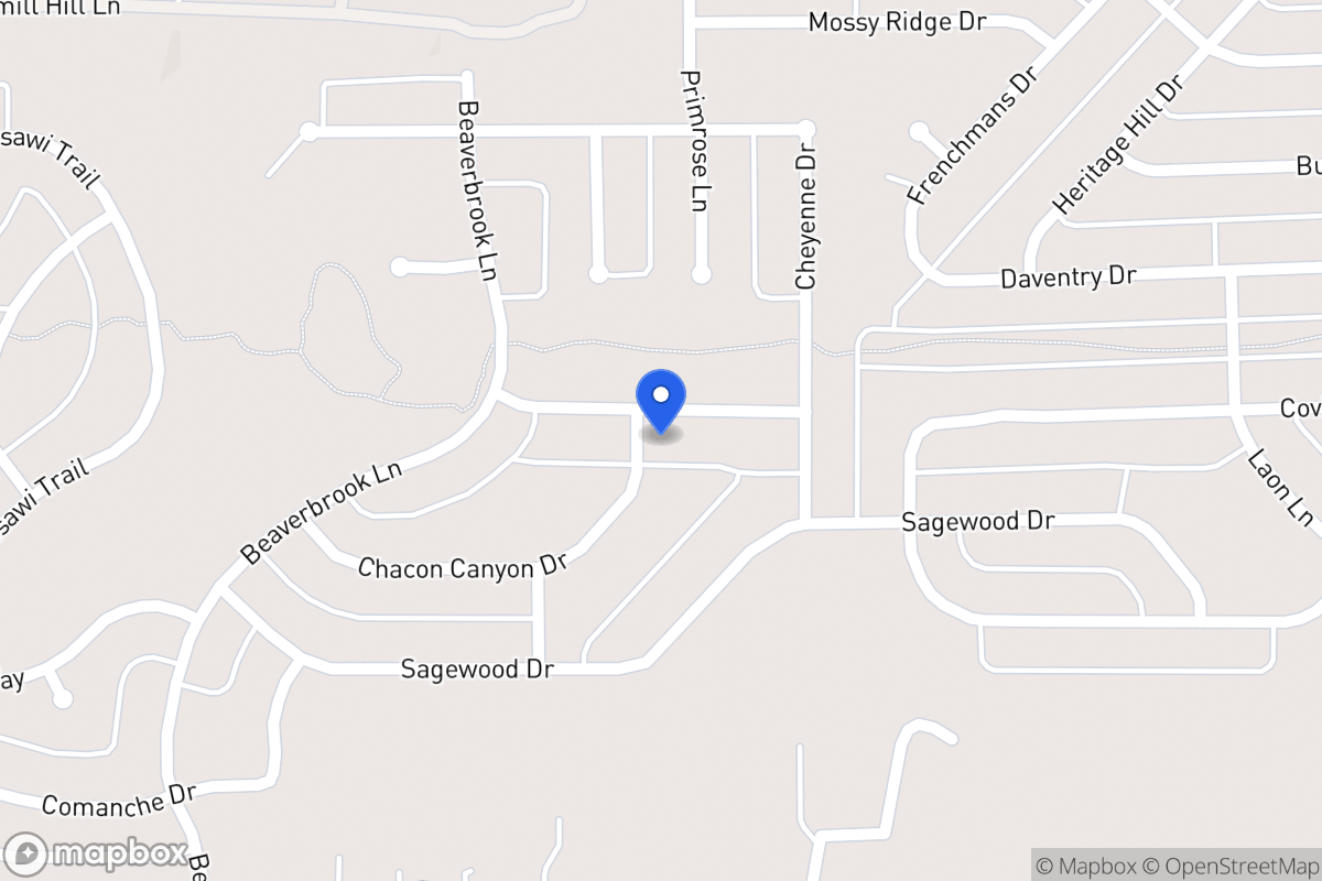 Map of 1612 Strayhorn Dr