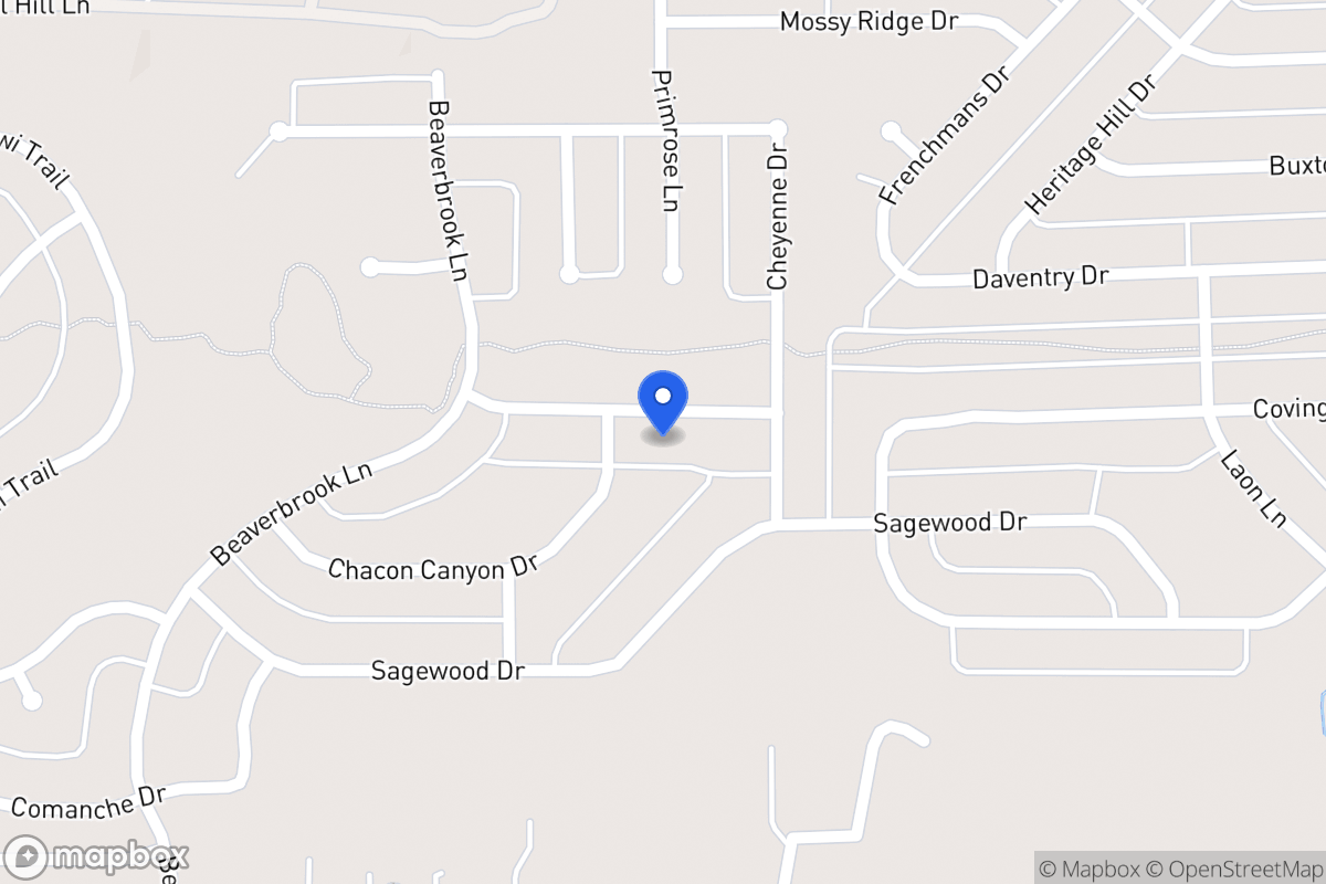 Map of 1608 Strayhorn Dr