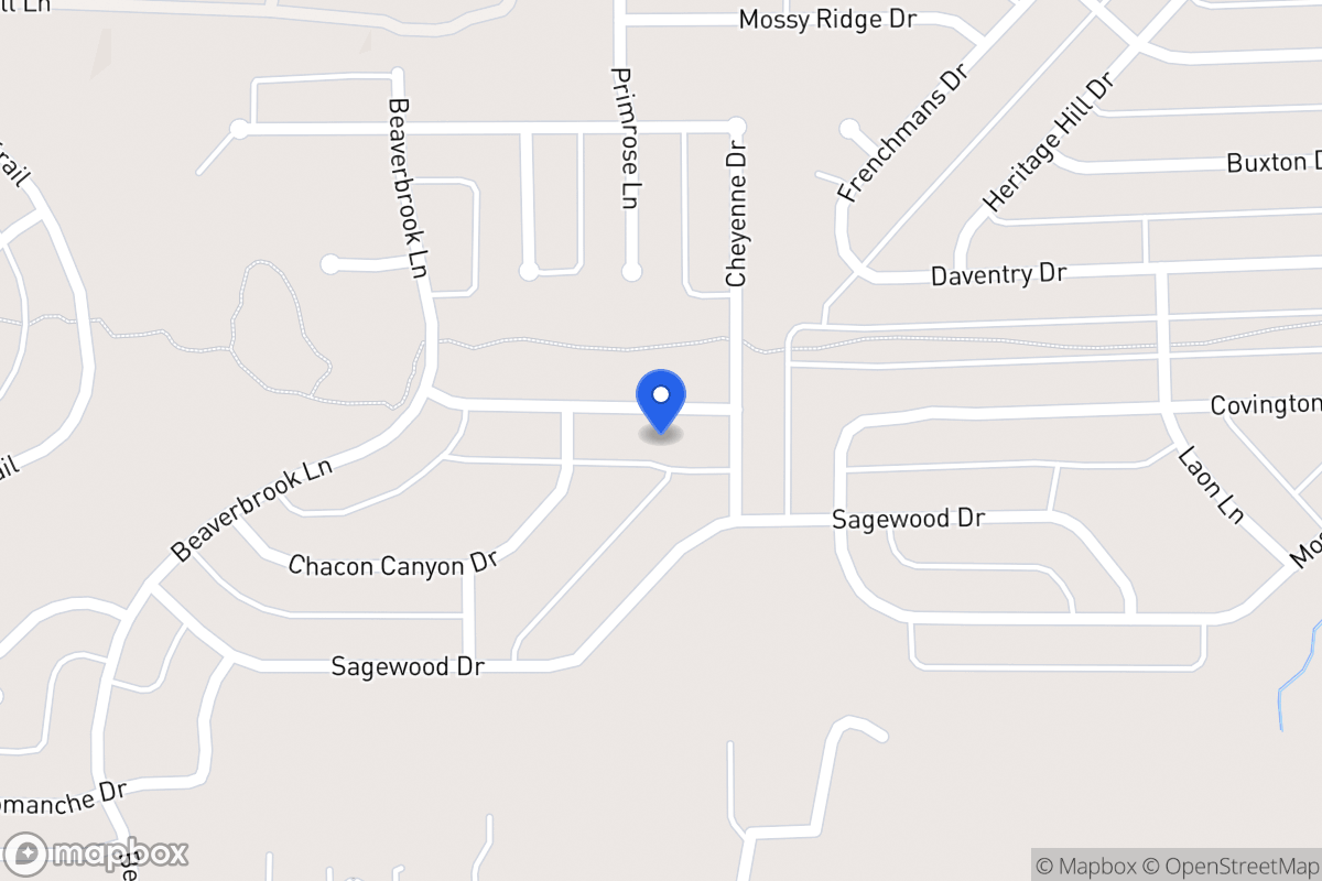 Map of 1604 Strayhorn Dr
