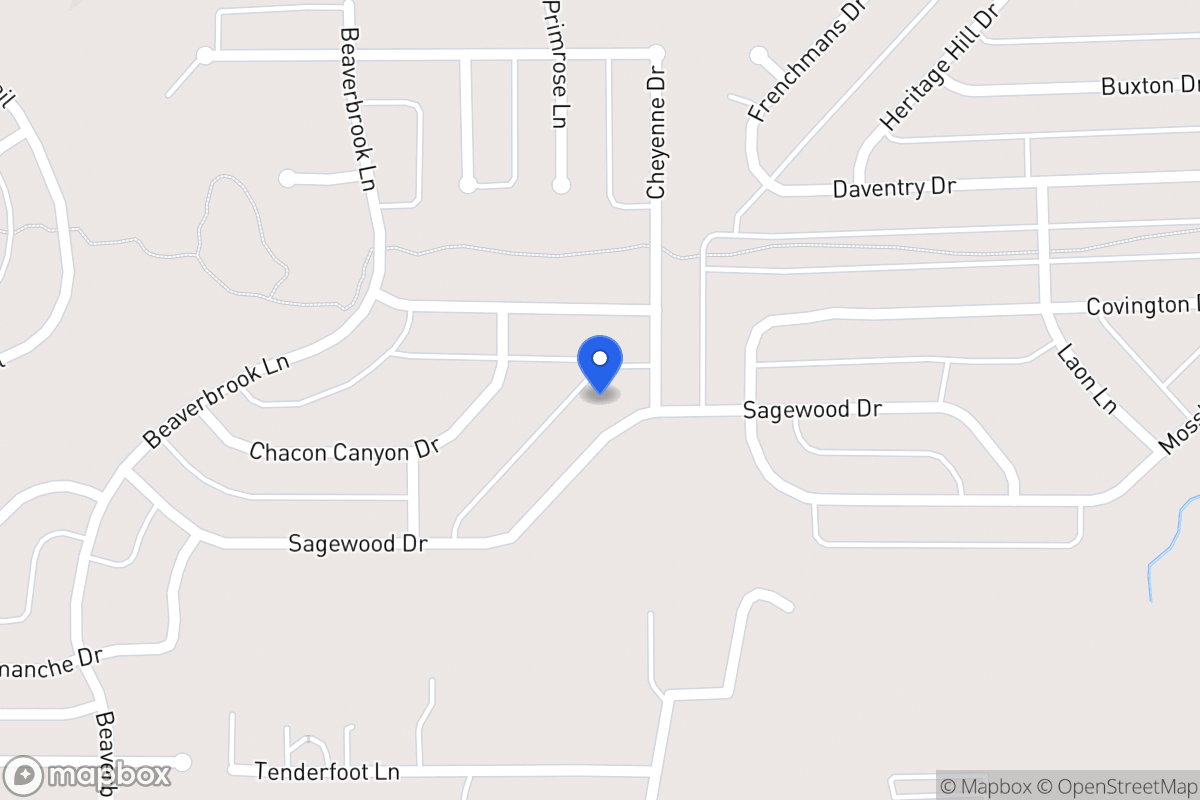 Map of 1605 Sagewood Dr