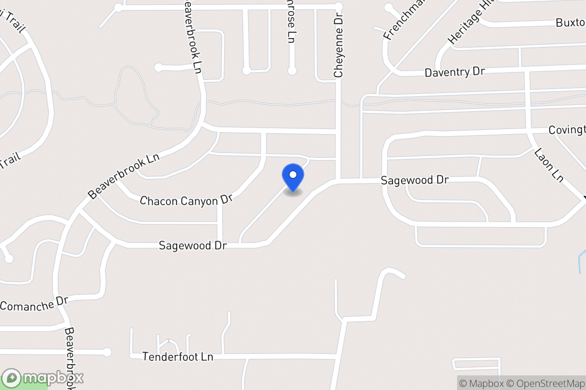 Map of 1613 Sagewood Dr