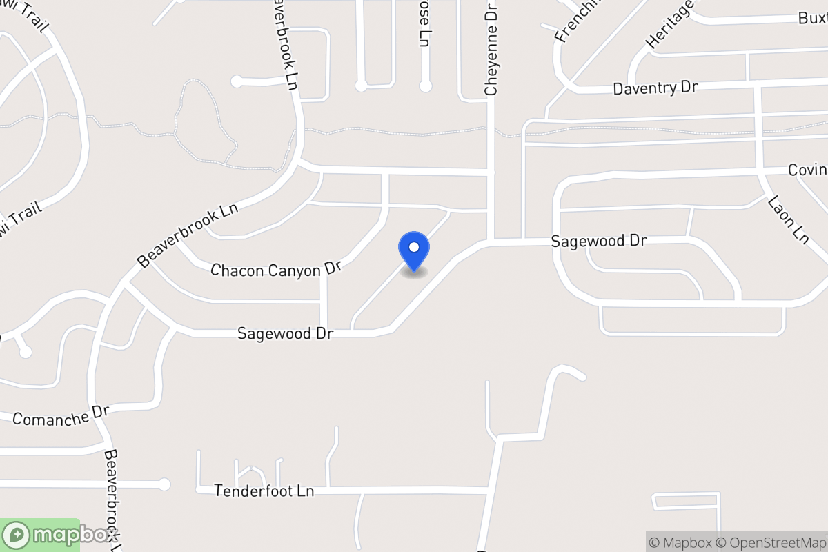 Map of 1617 Sagewood Dr