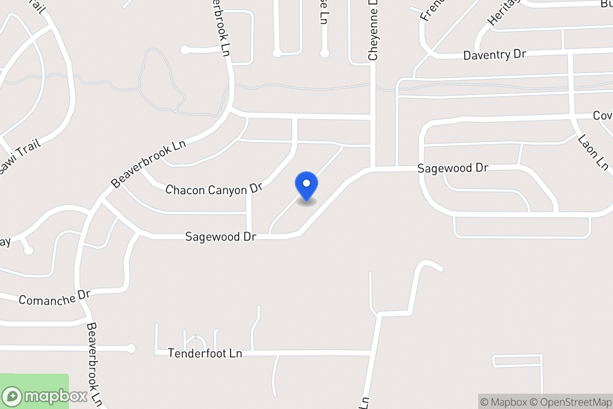 Map of 1621 Sagewood Dr