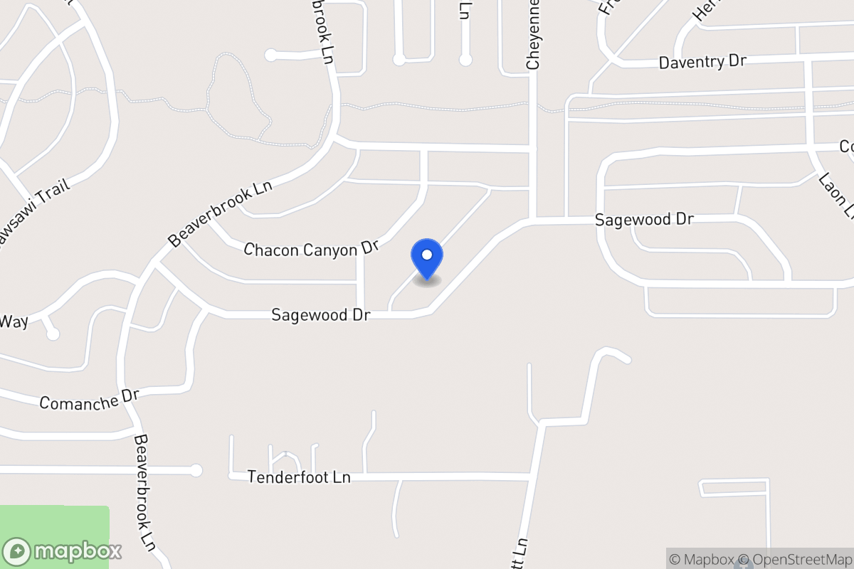 Map of 1625 Sagewood Dr
