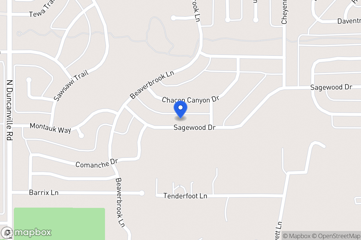 Map of 1713 Sagewood Dr