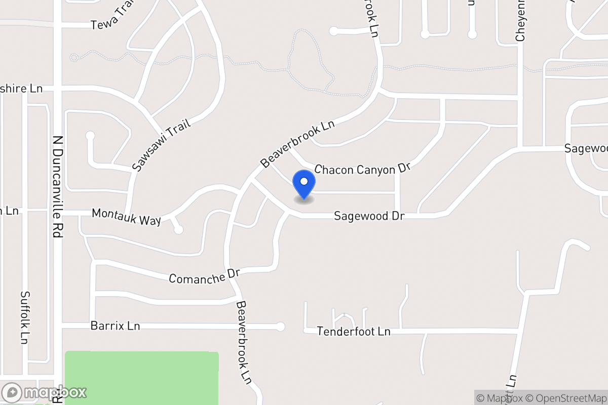 Map of 1725 Sagewood Dr
