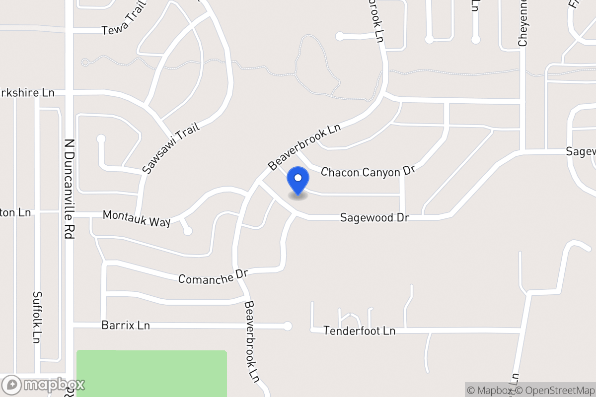 Map of 1729 Sagewood Dr