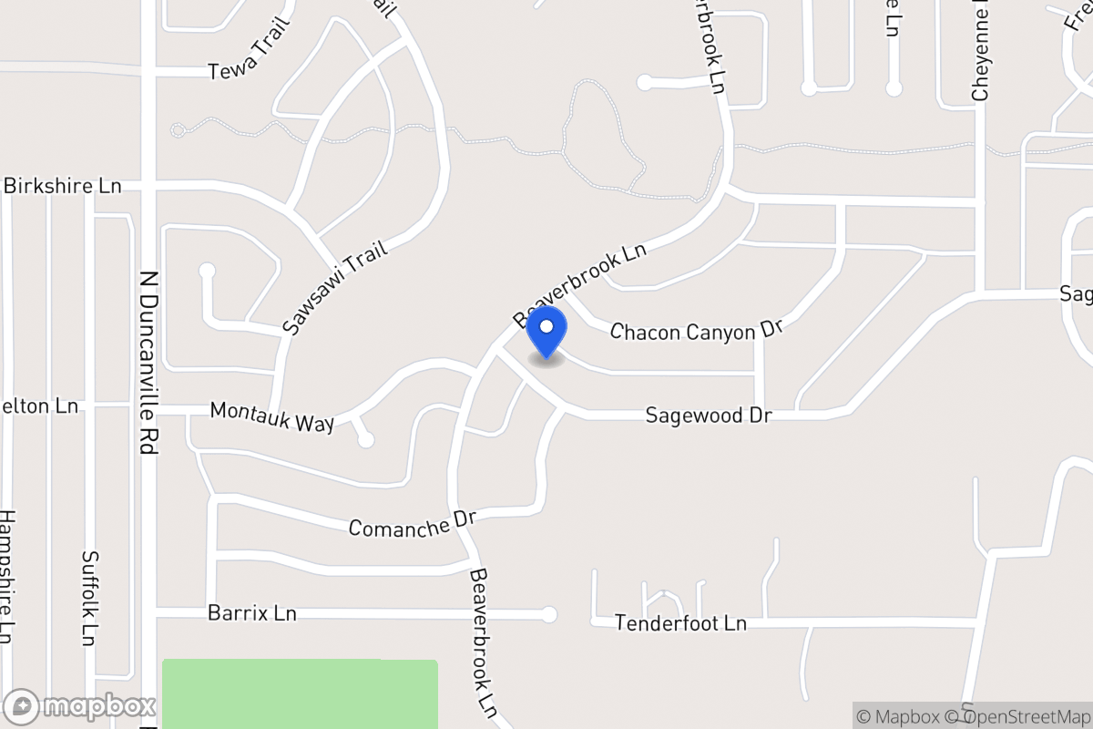 Map of 1733 Sagewood Dr