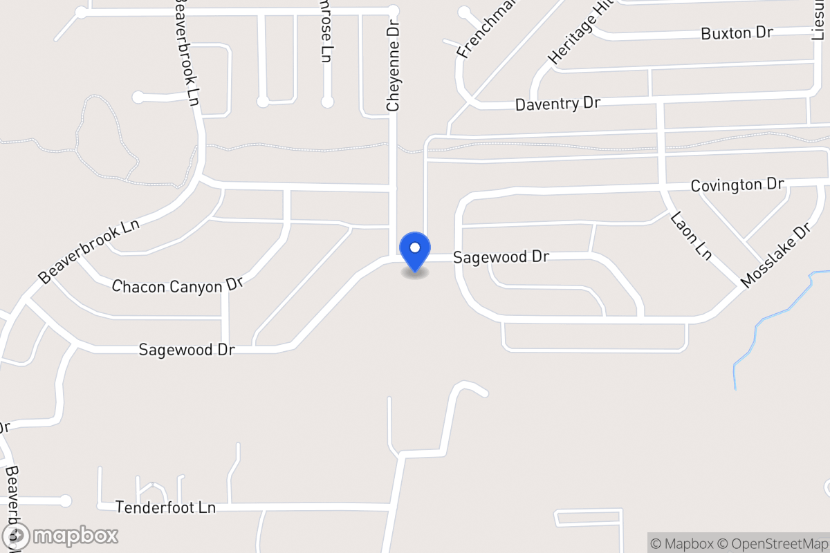 Map of 1504 Sagewood Dr