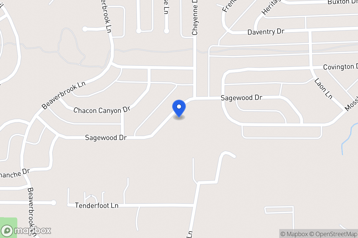 Map of 1604 Sagewood Dr