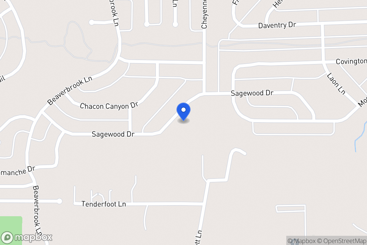 Map of 1608 Sagewood Dr
