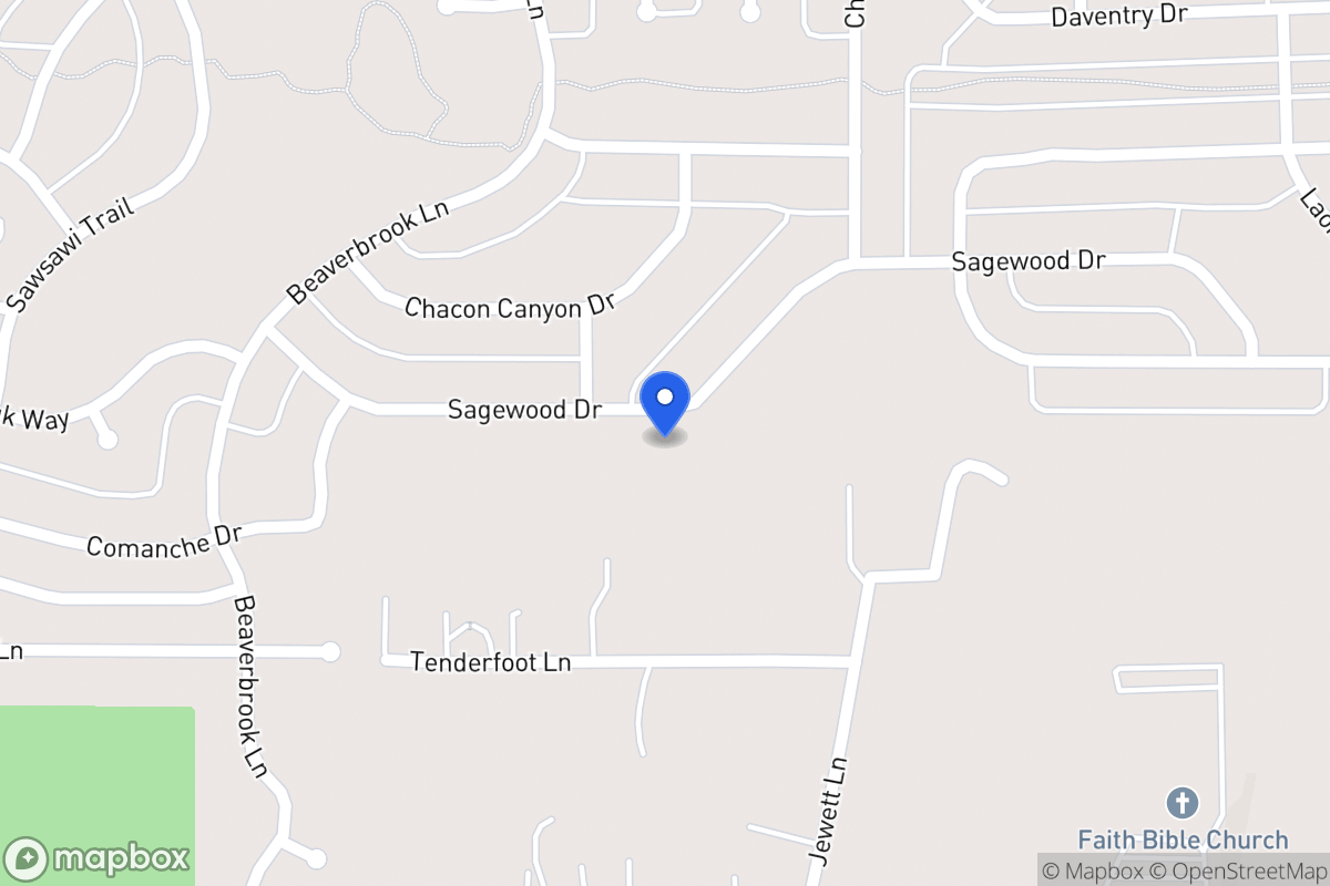 Map of 1620 Sagewood Dr