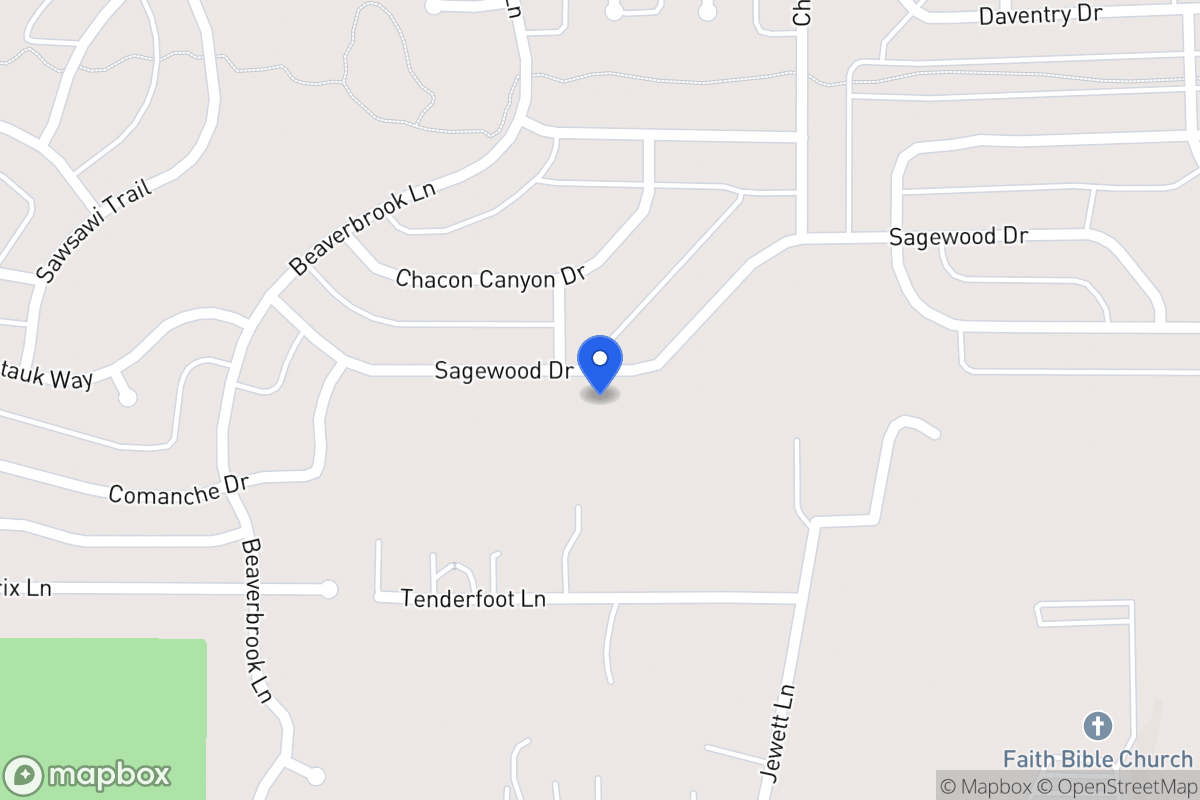 Map of 1624 Sagewood Dr