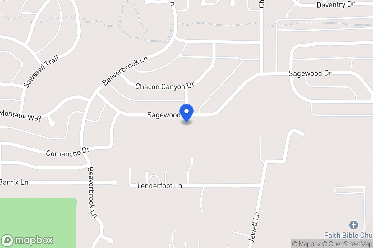 Map of 1700 Sagewood Dr