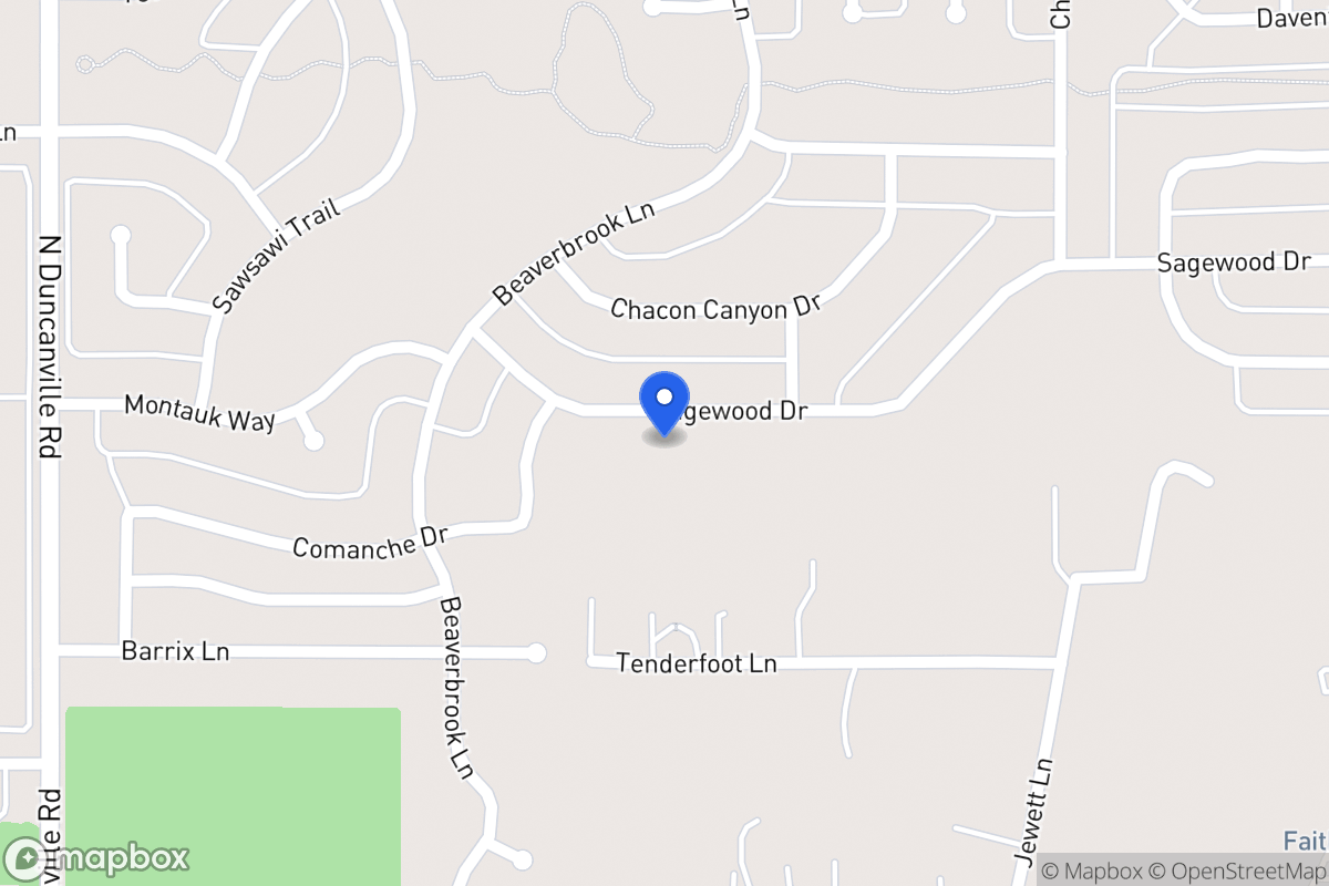 Map of 1712 Sagewood Dr
