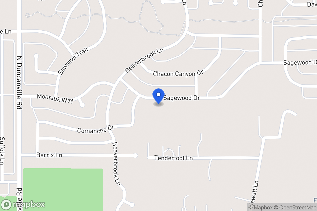 Map of 1716 Sagewood Dr