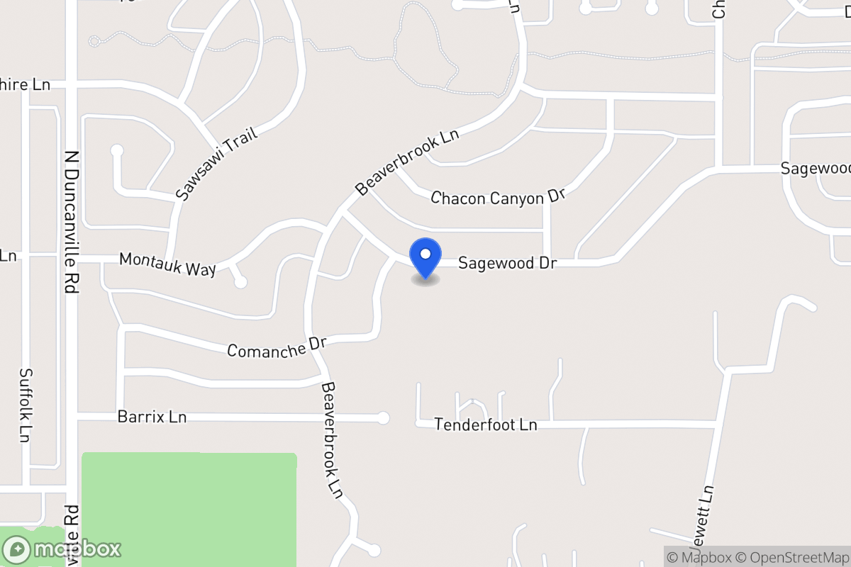 Map of 1720 Sagewood Dr