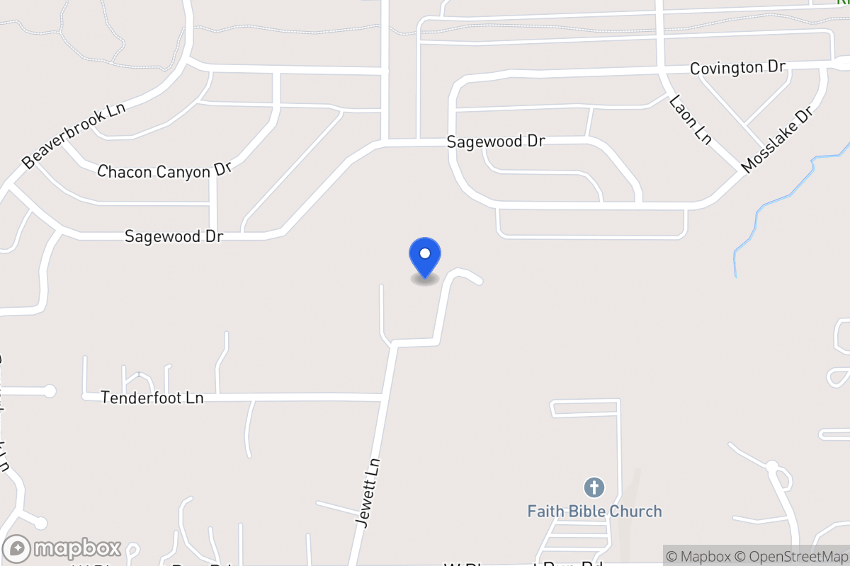 Map of 1527 Jewett Ln
