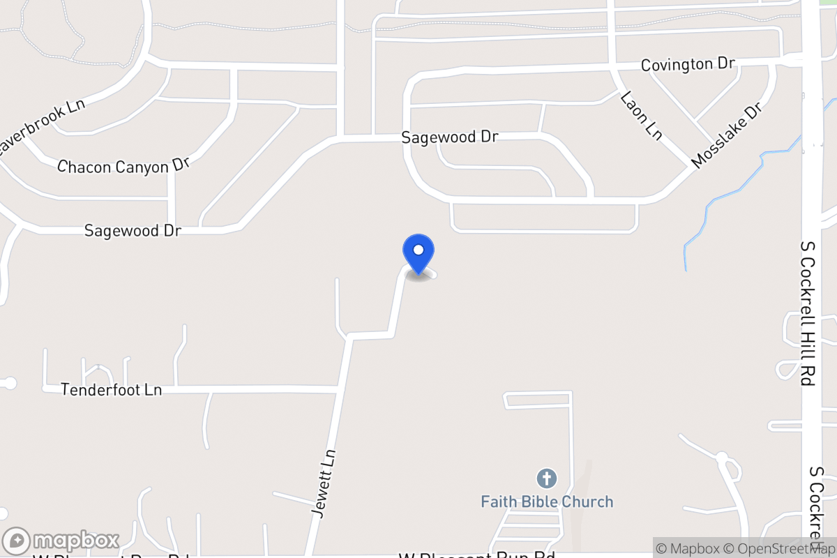 Map of 1523 Jewett Ln
