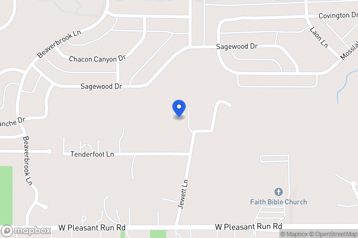 Map of 1535 Jewett Ln