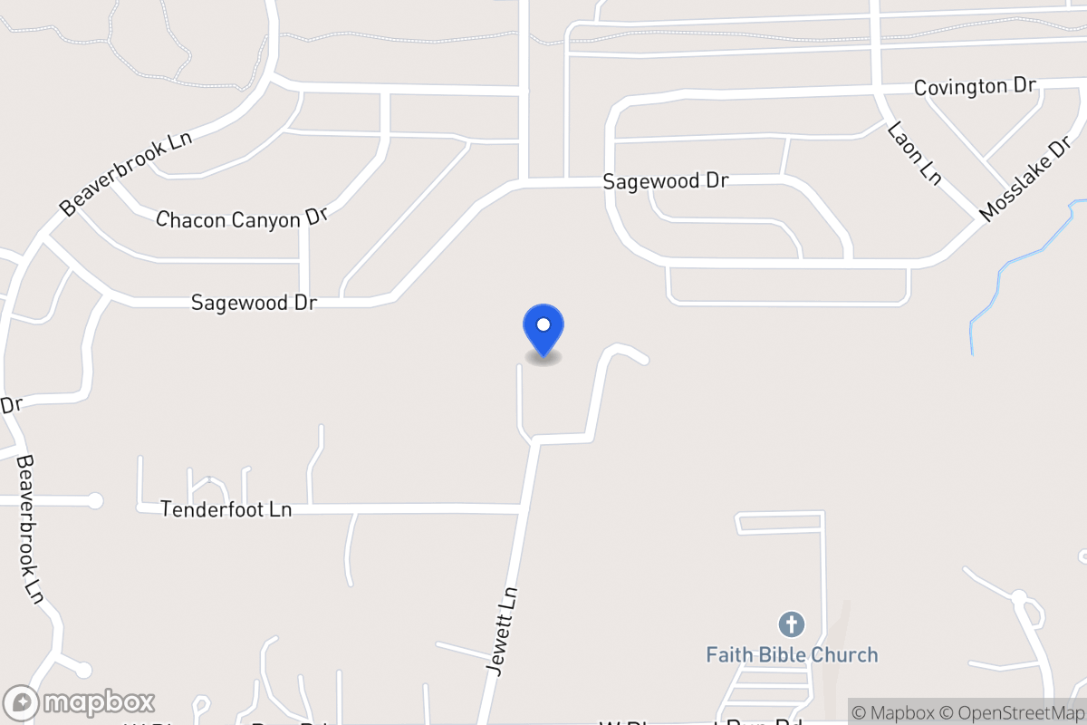 Map of 1533 Jewett Ln